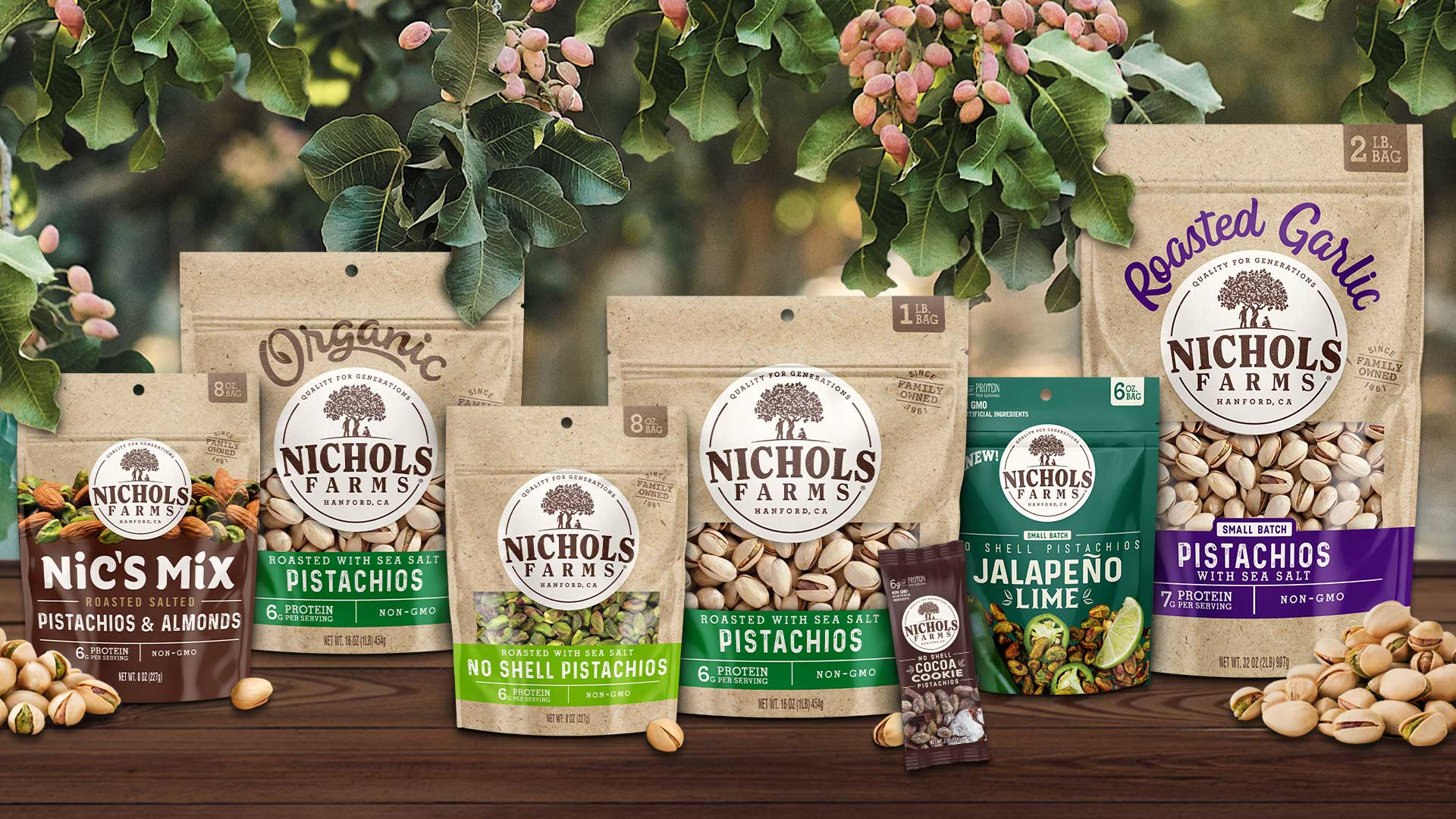 Our Pistachios And Almonds - Nichols Farms